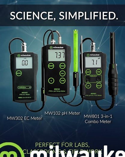 Science Starts with the Right Tools – Meet the Milwaukee MW102, MW302 and MW801