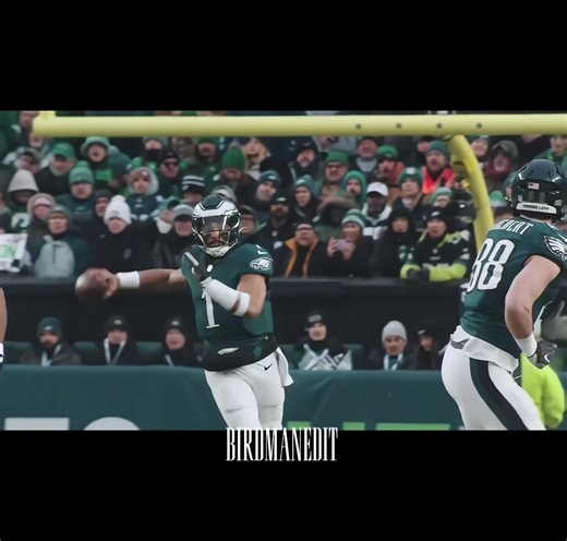 Eagles Fans Celebrate Jalen Hurts Highlights