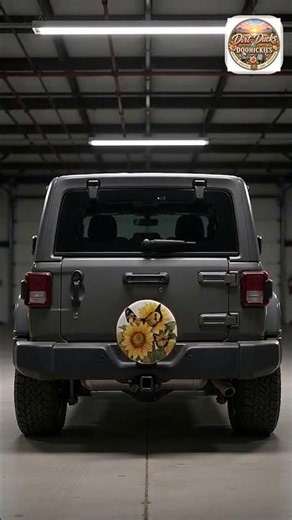 Sunflower & Butterfly Hitch Cover — 3D Printed Trailer Hitch Plug