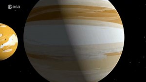 1.6K views · 198 reactions | 鱗 How does #Jupiter’s mighty magnetic field shape conditions on its icy moons? ⚛️ What can the acceleration of particles in Jupiter’s magnetic field teach us about fundamental physics? ESA's #Juice is on a mission to answer these questions  https://www.esa.int/Science_Exploration/Space_Science/Juice/Jupiter_and_its_complex_surroundings_What_will_Juice_reveal | ESA - European Space Agency | Facebook