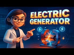 Electric generator ||3D animated explanation || class 12th &10th || Hindi || Magnetic Effects