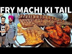 FRY MACHI KI POOCH For the FIRST TIME EVER with FISH POMFRET & BINDRA JI KA SPL TANDOORI Indian Food