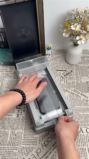 The automatic screen protector machine, hassle-free and labor-saving#otao#screenprotector#iphone