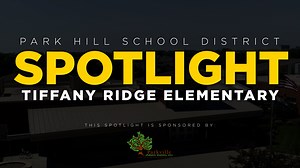 Twice a week, Plaza Middle School seventh graders (some former Tiffany Ridge Elementary students) come to the home of the Timberwolves to mentor fifth graders. The students work on academics, social and emotional learning, and middle school preparation. Learn more about this partnership in this year's "Tiffany Ridge Spotlight." This Spotlight is sponsored by Parkville Pediatric Dentistry. | Park Hill School District
