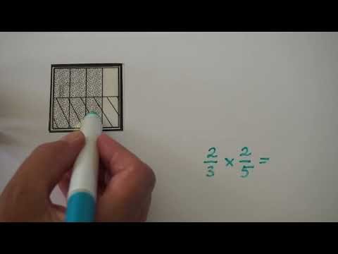 Multiplication of Fractions with Fraction Overlays