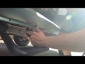 1989 Chevy K5 Blazer side step install