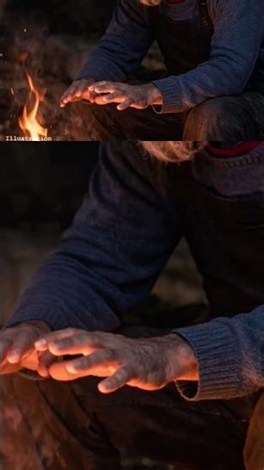 In a cave at night, he kills during the day - Full video available ⤵️