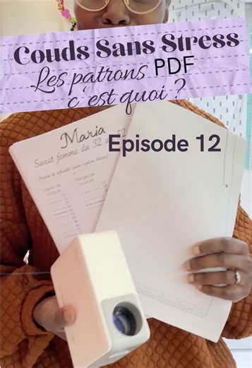 Patrons de couture : A4, A0, Projection