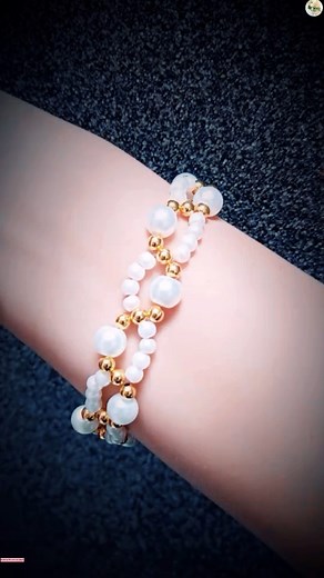 25K views · 514 reactions | DIY Beautiful Pearl Bracelet Tutorial 懶懶 | Wedding Decoration Ideas | Facebook