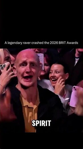 The Gurning Rave Guy Just Hit the BRIT Awards… Full Circle Moment 😭🔥