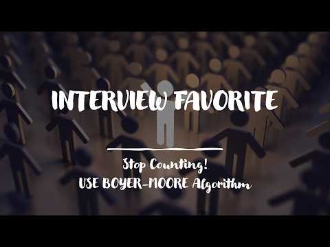 Majority Element Interview Question | Boyer Moore Algorithm in Swift