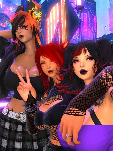 Final Fantasy XIV Dance | https://youtu.be/VsKYkBlAyVY | @xxnaeniaxx.ttv @lylly_nyghtshade | REMAKE SONG #finalfantasyxiv #kpop #trending #music #dance