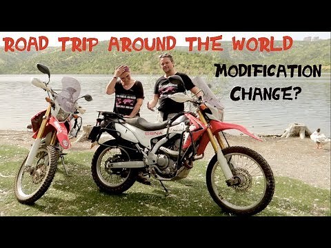 Getting Ready to Road Trip | Modification Motorcycle CRF 250