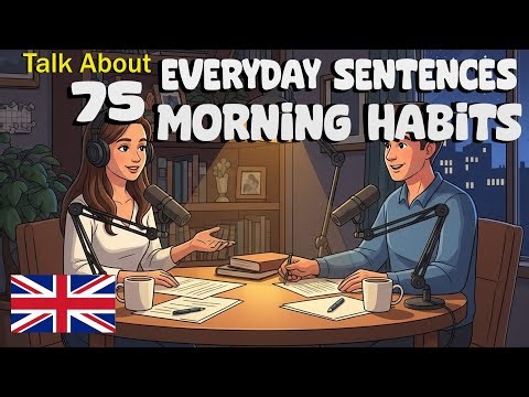 How to Talk about Morning Habits in English | Easy English Conversation Practice