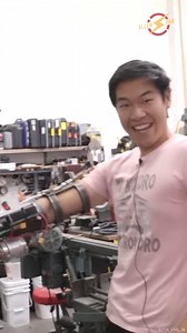 32K views · 228 reactions | Making an Iron Man Arm With a REPULSOR #ironman #iamironman #vortexring | Allen Pan | Facebook