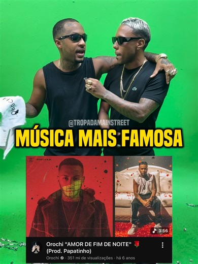 Música mais famosa dos MCs e seu impacto no Brasil