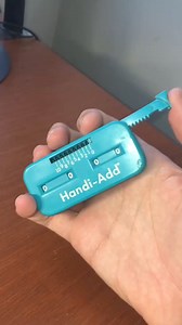 Handheld Adding Machine #addition #math #calculator | ToonDesk
