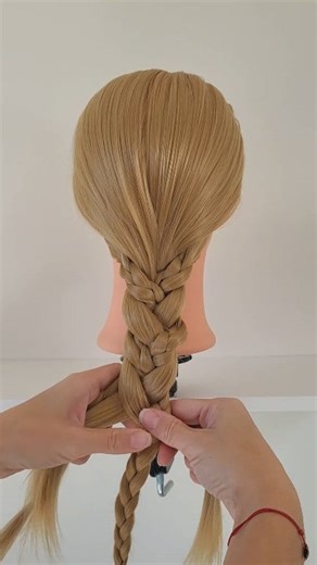 Beginner’s Guide to the 4-Strand Braid #braidingtutorial #howtobraid #dutchbraids #cornrows | Braid It Yourself