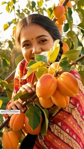 beautiful apricots farm #shorts