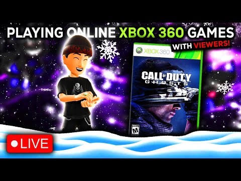 Playing Online Xbox 360 Games with Viewers! (LIVE!!!)