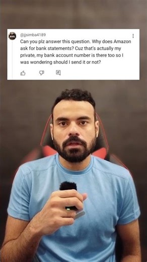 Why Amazon Asks for Your Personal Information/Bank Statement | Amazon Seller Verification Explained