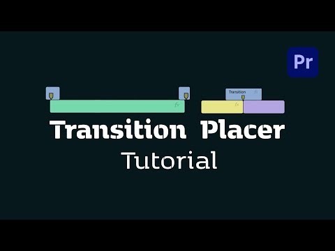 Transition Placer for Premiere Pro Tutorial