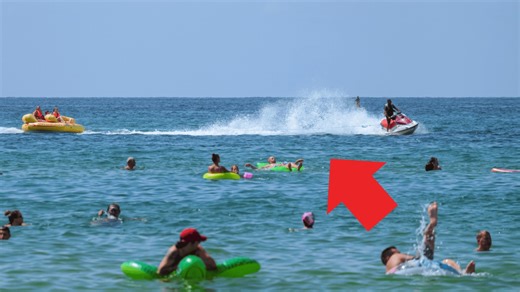 The selfish 'rich person' beach trend everyone is sick of