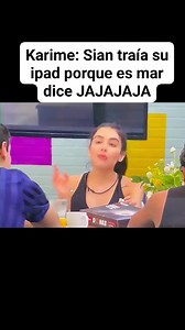 23K views · 464 reactions | Karime: Sian traía su ipad porque es mar dice jajajajajaja #LaCasaDeLosFamososMx #LCDLFMX | Foro social | Facebook
