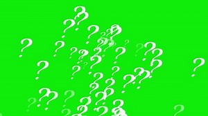 Question Mark Floating Animation On Green Stock Footage Video (100% Royalty-free) 3681631671 | Shutterstock