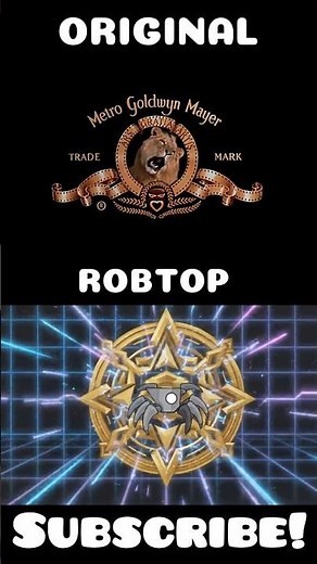 Metro Goldwyn Mayer Logo: Original VS GD Version! #geometrydash #gdupdate