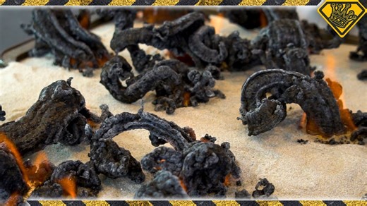 Fire Snake Experiment: Black Carbon Fire Snakes How To