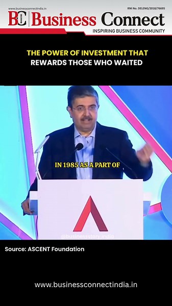How ₹10,000 Turned Into a Fortune 💰 | Uday Kotak on Compounding