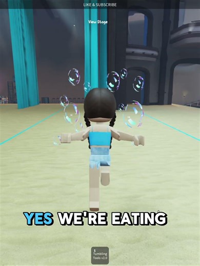 Bubbles trend! 🫧🩵 - I FORGOT to do a move😢😭