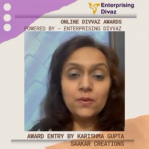 DIVVAZ AWARDS 🏆 Nomination Entry - 1 🔅Name: Karishma Gupta 🔅Brand name: Saakar Creations by Karishma Gupta 🔅Profession: Fashion Stylist Design that gives you comfort, luxe and style! With Saakar Creations by Karishma Gupta you take home a beautifully crafted design that has the perfect fit especially curated for you, a chic style with a touch of latest trend. It is no less than owning a piece of art! There is a large range that they cater to specialised in designing Indian wear, western wear