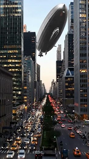 Did You See This Massive UFO Downtown?