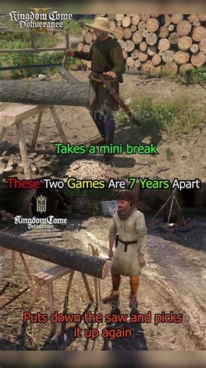 These Games Are 7 YEARS APART - KCD1 (2018) vs KCD2 (2025)