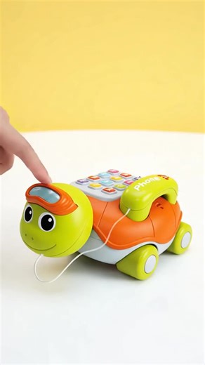 Interactive Kids Phone Toy with Piano Music & Lights, Educational Learning Toy for Boys Girls, Battery Powered, Safe Material, Early Development #babytoys #educationaltoy #kidsplaycenter #bathtoysforkids #learningexpresstoys #kidcraft #toyphone #toddlerphone #playroommusthave #lightuptoys
