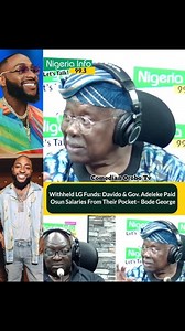 487K views · 10K reactions | DAVIDO has been paying the Local Gvt Workers SALARY along side his DAD n Gov ADELEKE as APC lead FG has withheld their Allocation since FEB/MARCH 2025 | Comedian OROBO Tv | Facebook