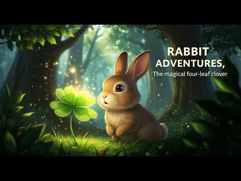 Can a Brave Bunny Find The Magical Four-Leaf Clover in His Epic Rabbit adventures?