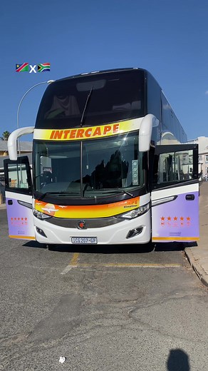 Intercape Sleepliner from Windhoek to Cape Town