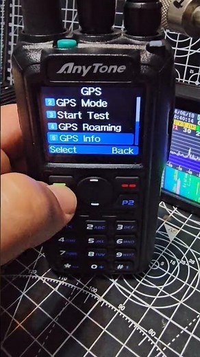Anytone 878 - GPS Info