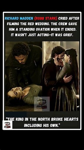 CelebXRobb Stark Cried After Red Wedding Scene 💔 #ytshorts #shortvideo #gameofthrones