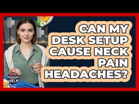Can My Desk Setup Cause Neck Pain Headaches?
