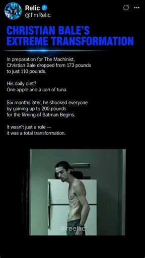 Christian Bale’s Insane Transformation