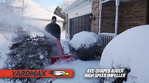 Watch YARDMAX YB6270 Two-Stage Snow Blower, LCT Engine, 7.0HP, 208cc, 24" on Amazon Live