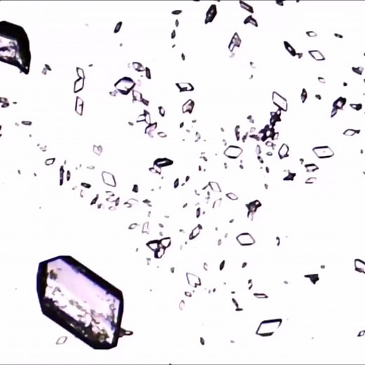Des cristaux qui poussent au microscope 💎🔬 Une vidéo contemplative et expérimentale sur la cristallisation du sulfate de cuivre. Filmée avec un microscope Bresser Microscope Biolux NV 20x-1280x Abonnez-vous :) https://www.youtube.com/c/BigBangScience | Big Bang Science