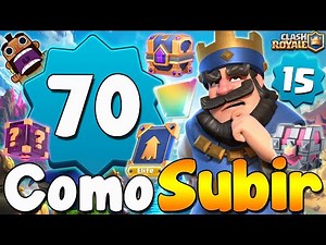 COMO SUBIR *FÁCIL Y RÁPIDO* A NIVEL 70 NIVEL MÁXIMO en CLASH ROYALE 2024🔥 Lv 54 2 EVOS ⭐ Ione Gamer