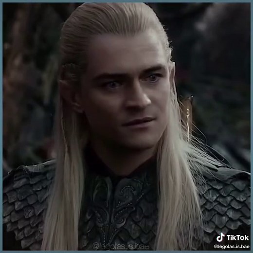 him in this scene #hobbit #fyp #foryoupage #hobbitedit #orlandobloom #legolas #legolasgreenleaf #legolasedit