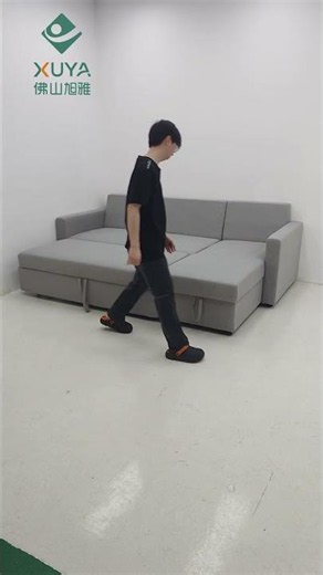 Sectional Sofa Cum Bed Double Seater Corner Sleeper Sofa Bed #sofabed #sofaclub #furniture #home