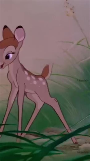 Bambi 1942. #fyp #cartoon #disney #bambi #lifelesson